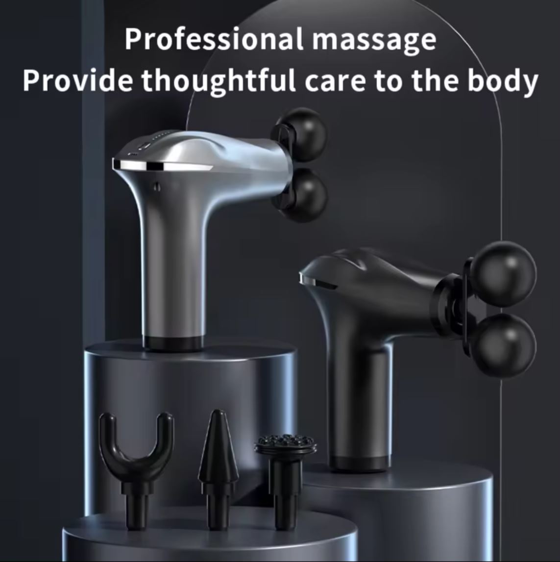 Electric Double Muscles Massager Gun - Zabcart