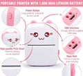 Portable Mini Pocket Printer BT Thermal Printer - Zabcart