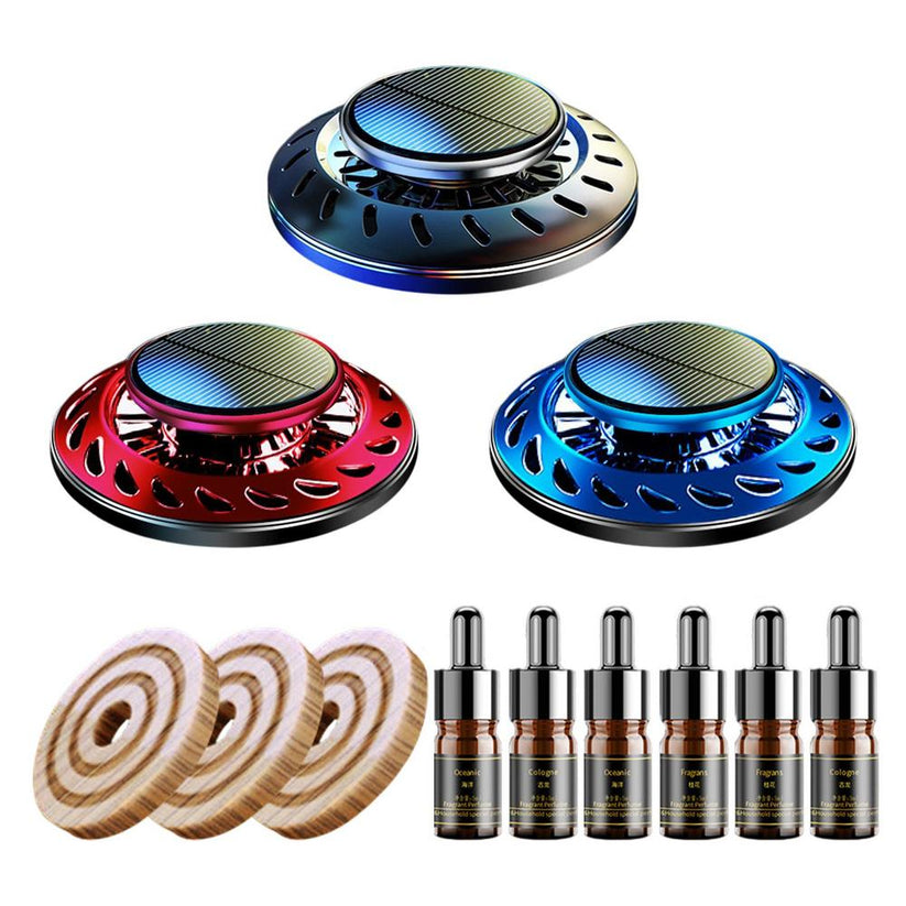 Solar Car Air Freshener - Zabcart