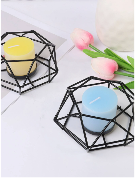 Aluminium Alloy Candle Holder - Zabcart