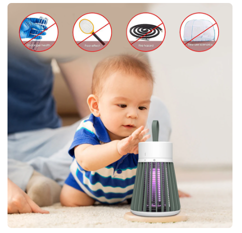Electric Shock Zapper Mosquito Killer Lamp - Zabcart