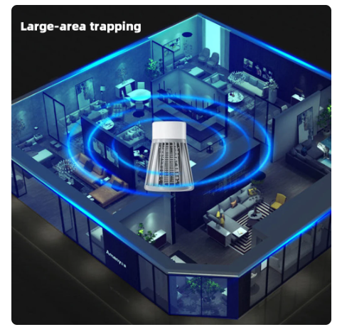 Electric Shock Zapper Mosquito Killer Lamp - Zabcart
