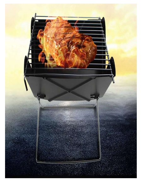 Stainless Steel Barbecue Grill - Zabcart