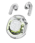 T8 Crystal Wireless Earphones - Transparent (Air 39) - Zabcart