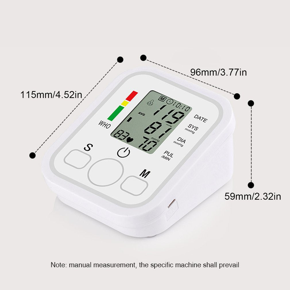 Electronic Blood Pressure Monitor - Zabcart