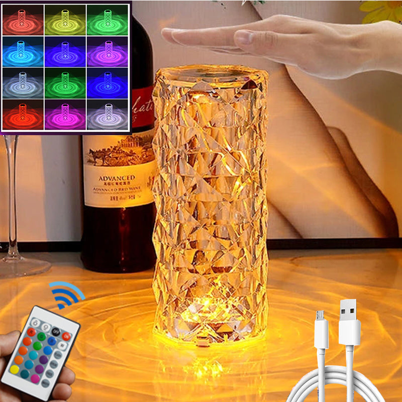 LED Crystal Table Lamp - Zabcart