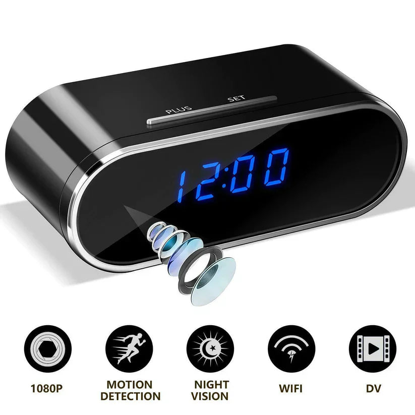 Mini Desk Digital Camera Clock - Zabcart