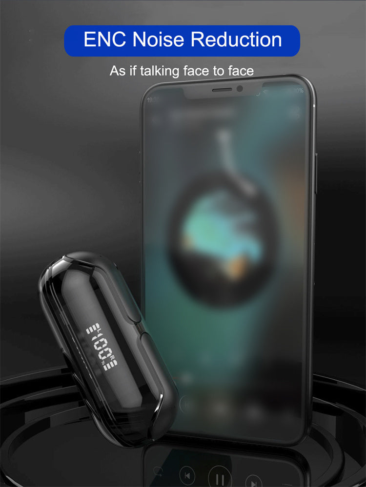 Crystal Wireless Earphones - Transparent Air 33 - Zabcart