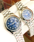 Rolex Steel Duo Set with Box - Zabcart