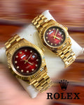 Rolex Steel Duo Set with Box - Zabcart