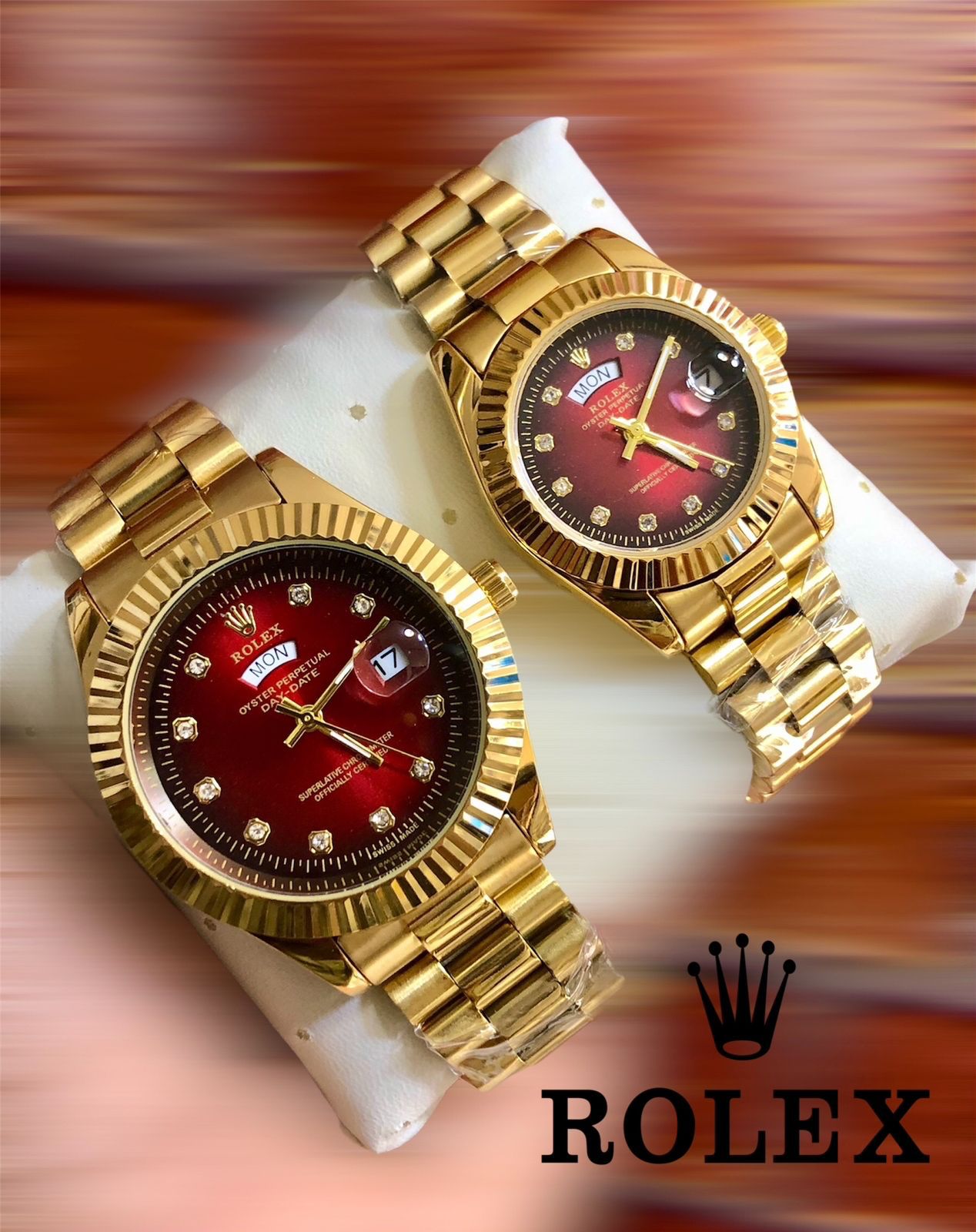 Rolex Steel Duo Set with Box - Zabcart