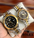 Rolex Steel Duo Set with Box - Zabcart