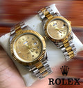 Rolex Steel Duo Set with Box - Zabcart