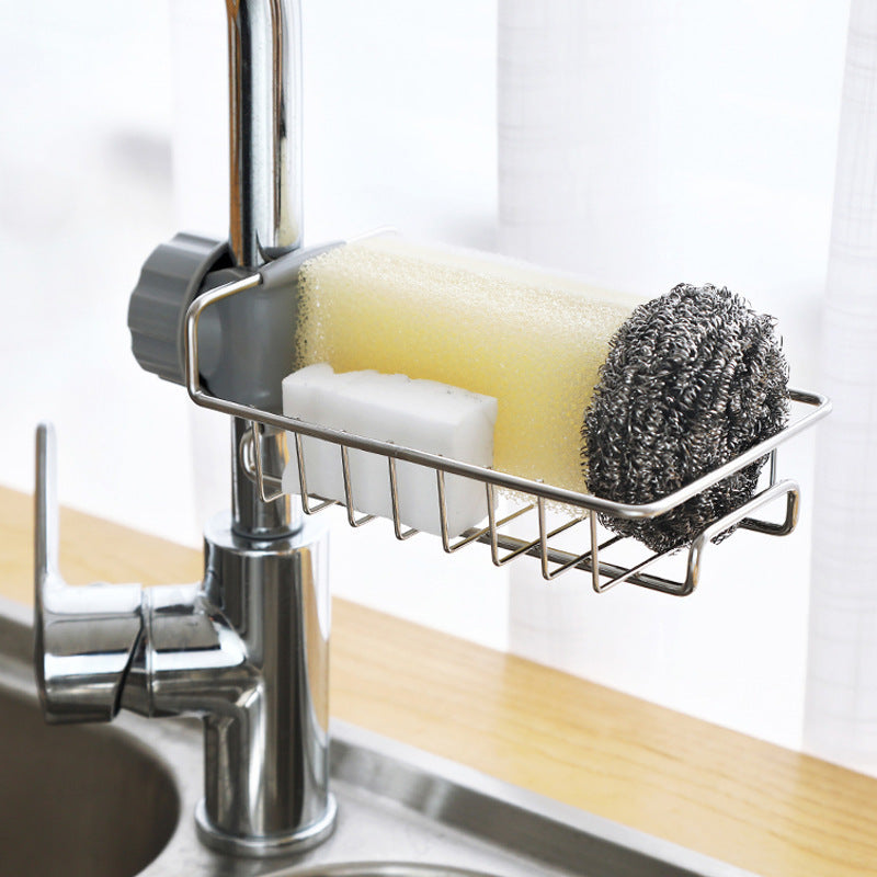 Stainless Steel Faucet Shelf - Zabcart