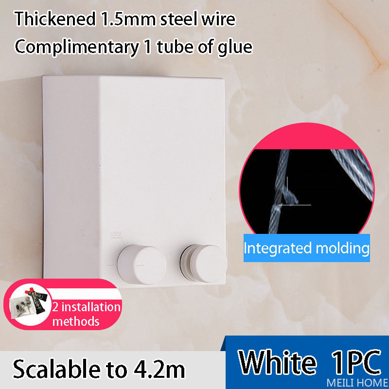 Telescopic Clothesline Clothes Drying Rope - Zabcart