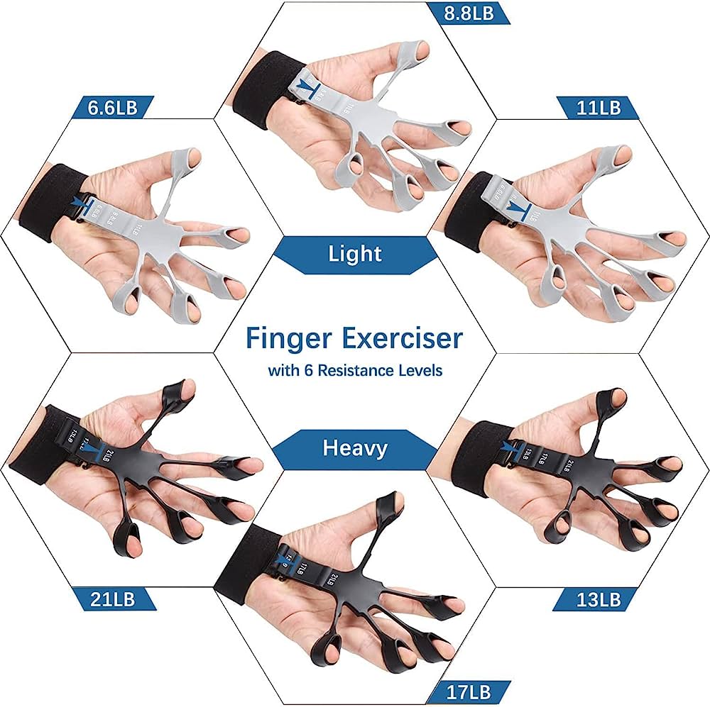 Metal-Hook Grip Strength Trainer - Zabcart