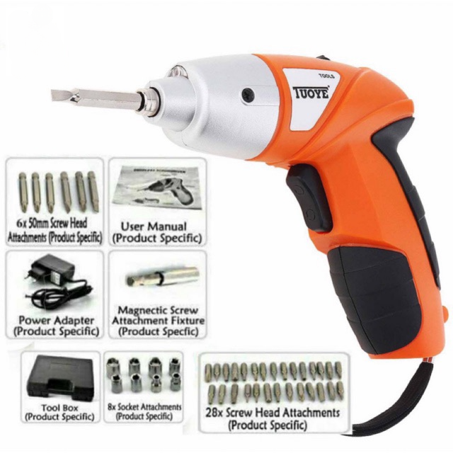 45Pcs Cordless Screwdriver - Zabcart