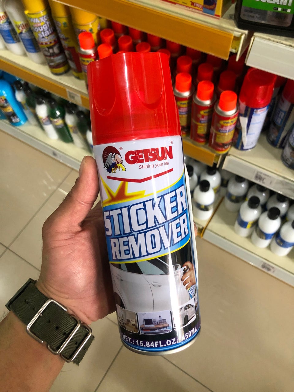Sticker Remover Spray - Zabcart