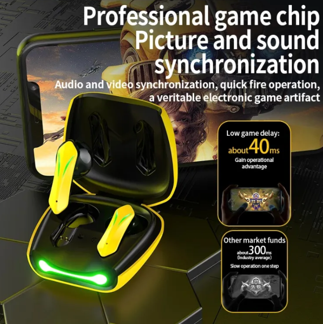 Wireless Earbuds Gaming Earphone - Zabcart