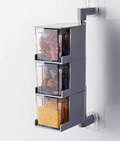 3 Layers Sticking Rotary Seasoning Kitchen Organizor - Zabcart