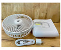 Rechargeable LED Fan - Zabcart