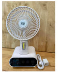 Rechargeable LED Fan - Zabcart