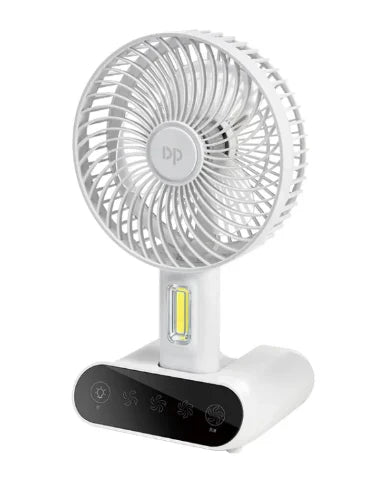Rechargeable LED Fan - Zabcart