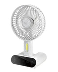 Rechargeable LED Fan - Zabcart