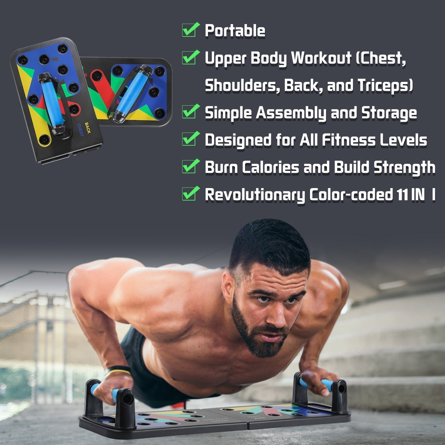 Push-Up Board - Zabcart