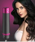 HOT AIR BRUSH | DRY, STYLE, AND VOLUMIZE | IONIC TECHNOLOGY (5-IN-1) - Zabcart