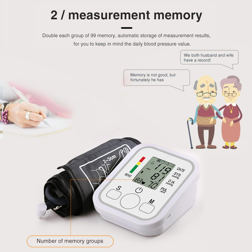 Electronic Blood Pressure Monitor - Zabcart
