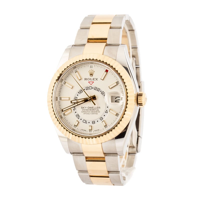 ROLEX SKY DWELLER 42mm MENS WATCH - Zabcart
