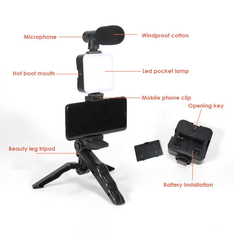 Smartphone & Camera Vlogging Studio Kits - Zabcart