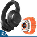 JBL JB55 Headphones + Ultra 8 Watch Combo - Zabcart
