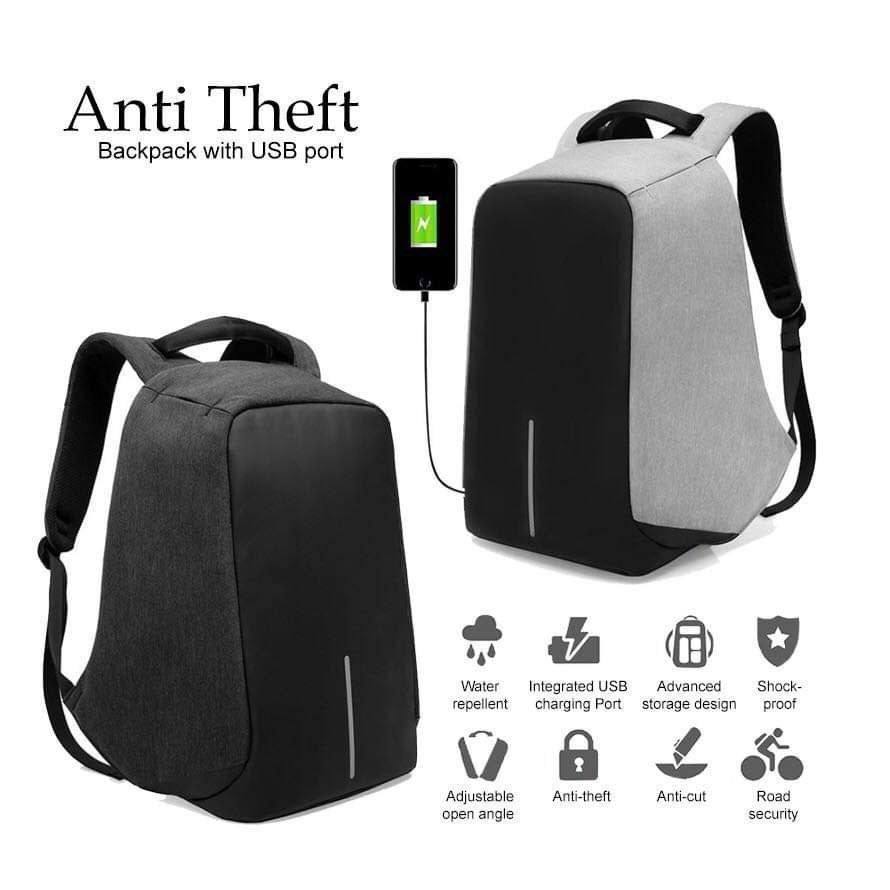 Anti Theft Backpack Bag - Zabcart