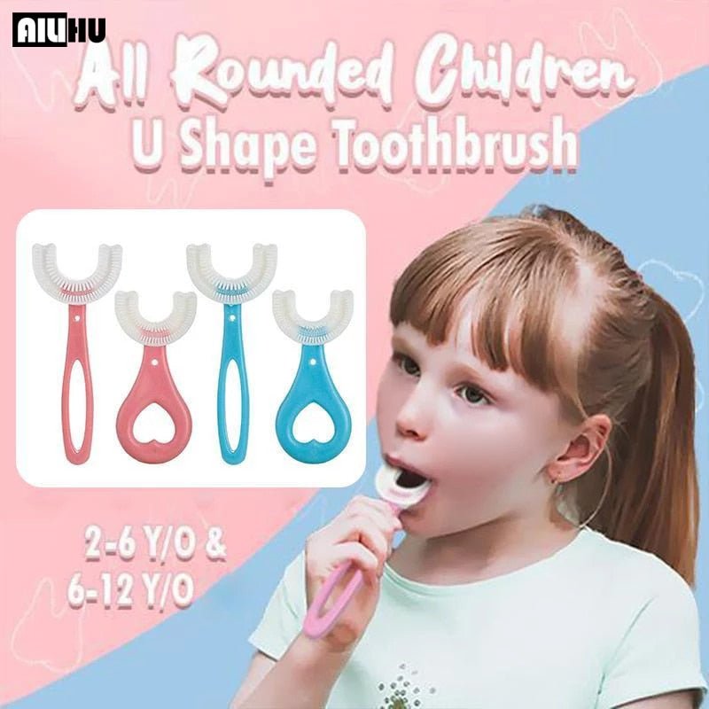 Kids U-Shaped Toothbrush - Zabcart