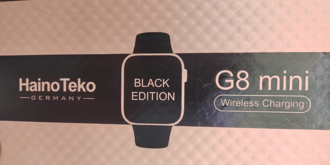 Haino Teko Mini G8 Black Edition Smart Watch - Zabcart