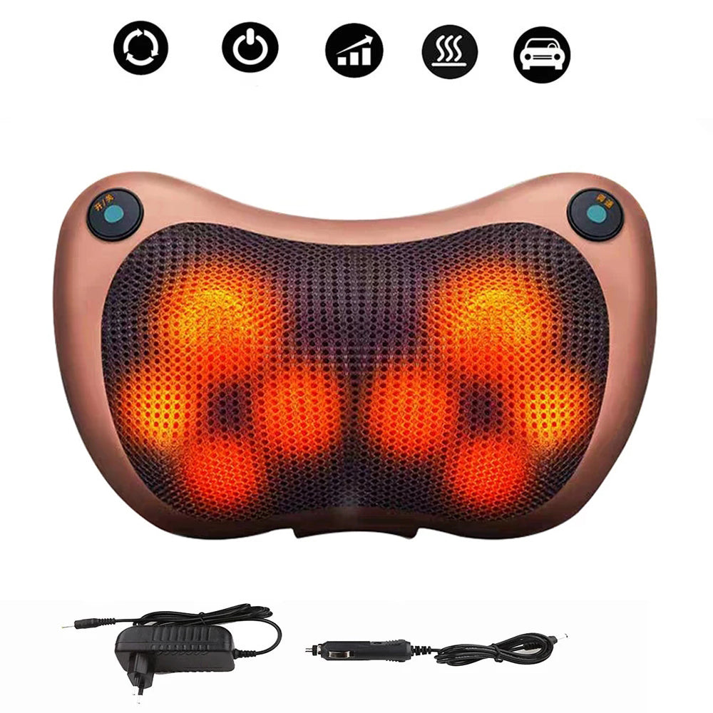 Electric Neck and Body Massage Pillow - Zabcart