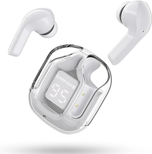 T6 Crystal Wireless Earphones - Zabcart