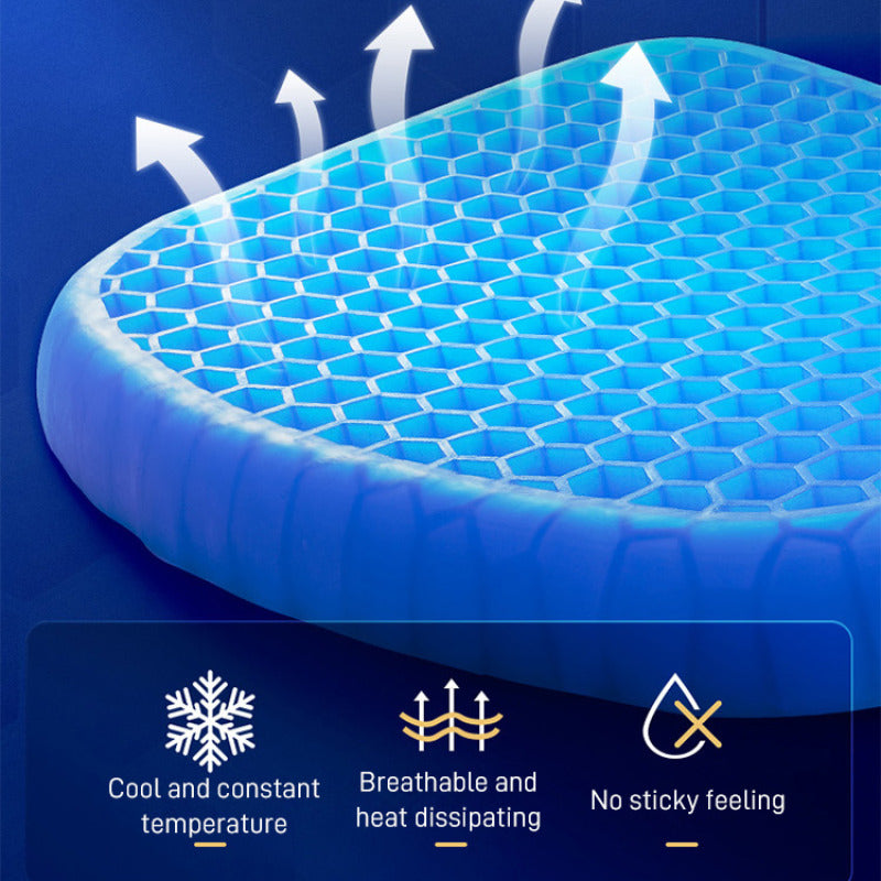 Silicone Ice Pad Insulated Car Seat Cushion - Zabcart