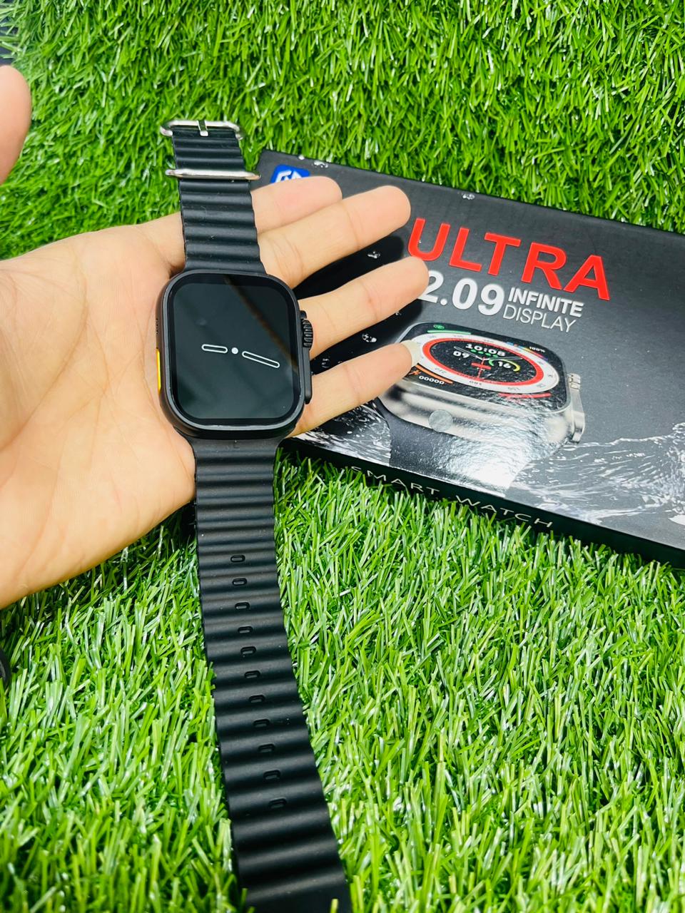 Ultra 2.09 Infinite Display Smartwatch - Zabcart