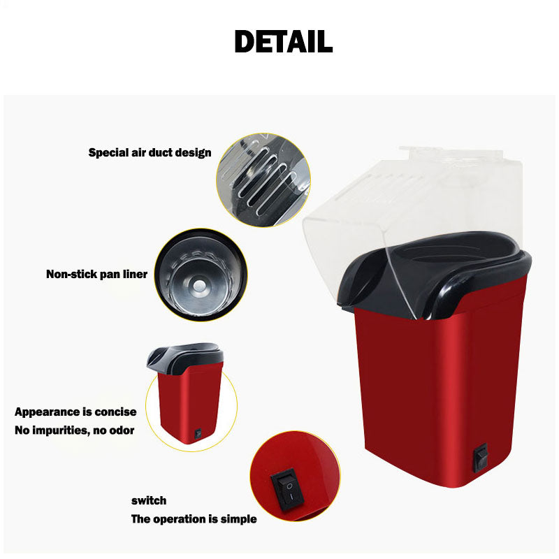 Mini Popcorn Machine - Zabcart
