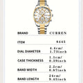 CURREN BUSINESS MENS WATCH - Zabcart