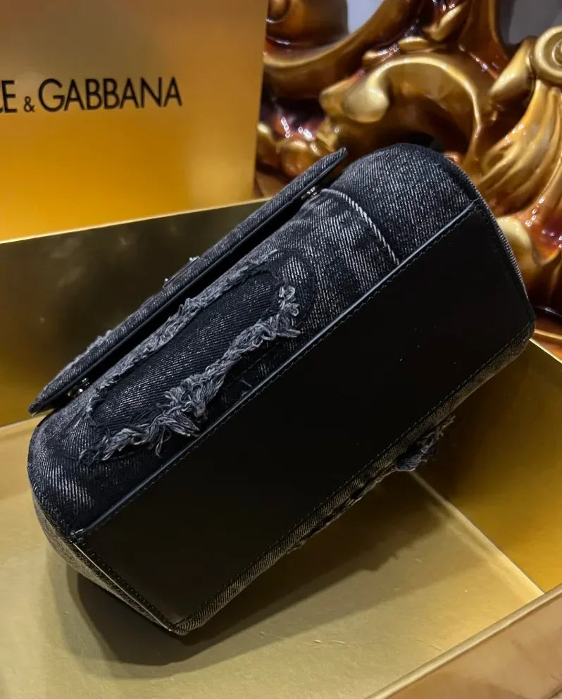 LUXURY DENIM SICILY BAG - Zabcart