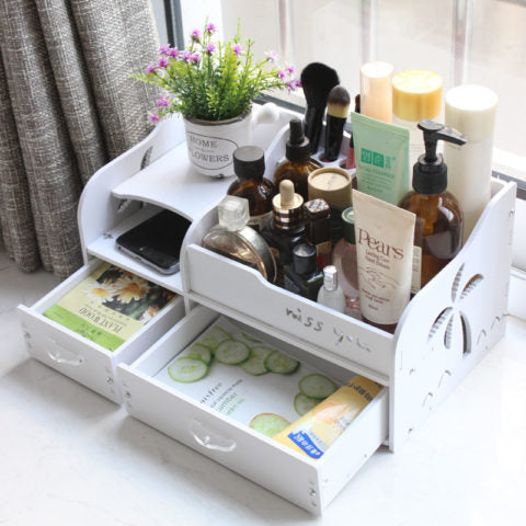 Wooden Dressing Organizer Palm Trees - Zabcart