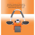 Auto Rebound Abs Wheel With Elbow Support - Zabcart
