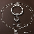 Butterfly Watch & Jewelry Set 6PCS - Zabcart