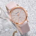 Women's Shiny Quartz Watch Set 6PCS - Zabcart