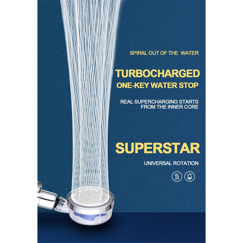 High Pressure Turbocharged Shower Head - Zabcart