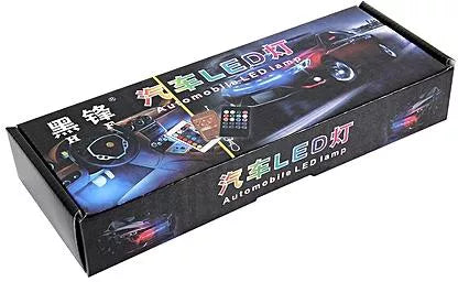 RGB Car Interior Neon Lights with Wireless Remote Control - Zabcart